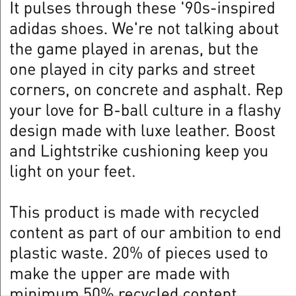 Adidas Originals Streetball 2.0 BOOST 90s Ye Juniors 4.5 Sneakers G54887 Purple - Picture 4 of 14